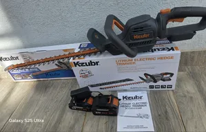 Kzubr Cordless Hedge Trimmer with 2 Batteries