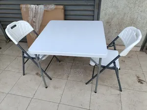 Boss Office Products Square Folding Table & 2 Chairs Set
