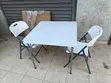 Boss Office Products Square Folding Table & 2 Chairs Set - 3