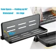 Foldable Metallic Floating Shelf 30cm - Gun Grey - 2