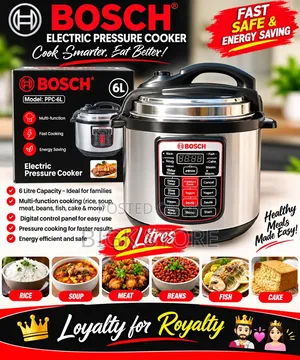 Bosch Pressure Cooker ya Lita 6