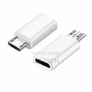 Adapta ya USB-C kwa Micro USB (USB 3.1 Type C Kike hadi Micro 2.0 B Kiume)
