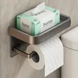 Kishikilia Tissue cha Metallic - Nyeupe/Nyeusi - 2