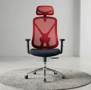 Red Orthopedic Office Chair
