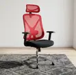 Red Orthopedic Office Chair - 2