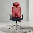 Red Orthopedic Office Chair - 3