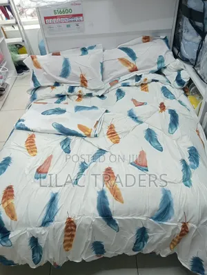 6x6 Unbinded Cotton Duvet Set - 245cm x 240cm