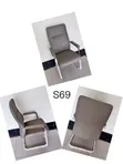 Executive Mid-Back Leatherette Office Guest Chair - 1