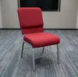 Heavy-Duty Stackable Event Chair - Red - 3