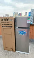 MIKA 211L Double Door Fridge - Brand New - 1