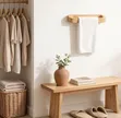 New Look Bamboo Towel Holder - 3