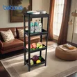 4-Tier Storage Rack with Wheels - 2