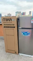 MIKA 211 Litres Refrigerator - Silver - 1