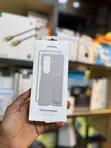 Samsung Galaxy Z Fold 8 Ultra Kesi ya Silicone ya Kusimama - Kijivu - 2