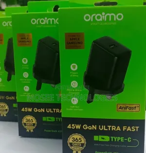 Oraimo OCW-5451UCC 45W GaN Charger Set