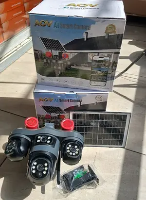 Kamera ya CCTV ya V380 Pro Wireless 4G Solar kwa Duka/Ofisi
