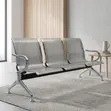 Grey Non-Padded Waiting Bench - 3