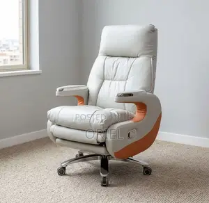 Professional Executive Leather Desk Chair - Brown