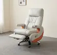 Professional Executive Leather Desk Chair - Brown - 3