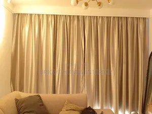 Brown Curtains Sold Per Meter