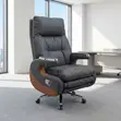 Ergonomic Executive Reclining Office Chair - Gray - 2