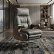 Ergonomic Executive Reclining Office Chair - Gray - 4