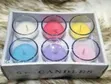 6pc Set of Scented Candles in Glass - 2