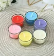 6pc Set of Scented Candles in Glass - 4