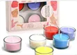 6pc Set of Scented Candles in Glass - 5