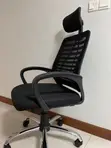 Kiti cha Recliner cha Fabric chenye Headrest ya Ergonomic - 5
