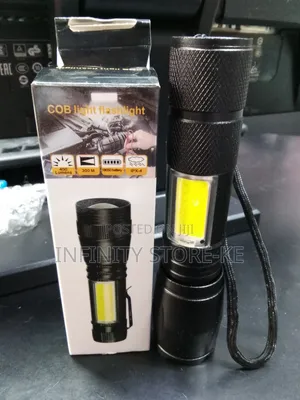 Rechargeable COB LED Flashlight