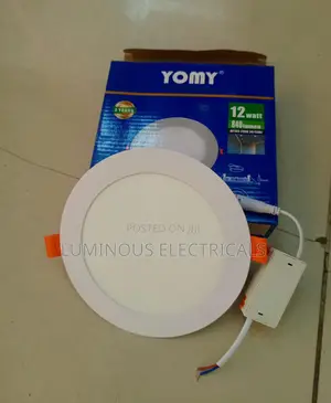 YOMY 12W Recessed Round LED Panel Downlight (840 Lumen)