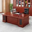 Executive Mahogany Office Desk - 1.8m - 1
