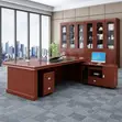 Executive Mahogany Office Desk - 1.8m - 4