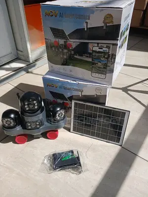 Kamera ya Usalama ya Nje ya V380 Pro 4G yenye Solar Panel