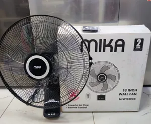Mika 18" Wall Fan with Remote