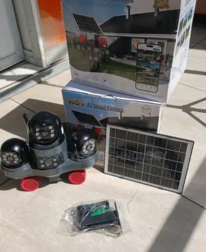 V380 Smart Solar CCTV Camera with 4G