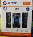 Amtec AM-003 2.1-Channel X-Bass Multimedia Speaker System - 1