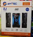 Amtec AM-003 2.1-Channel X-Bass Multimedia Speaker System - 2