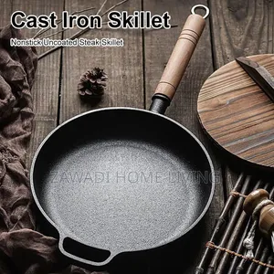 Cast Iron Pan with Lid