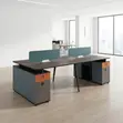 Executive 4-Seater Workstation - 1