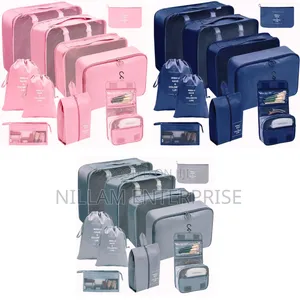 10 Pcs Luggage Organizers Set