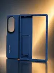 Kifaa cha Samsung Galaxy Z Fold 8 Passport cha Silicone chenye Stand - 2