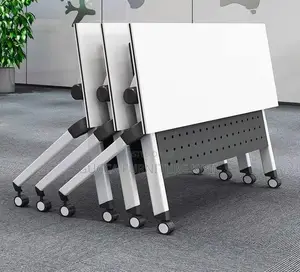 1.2m Mobile Foldable Kompyuta/Mkutano Dawati