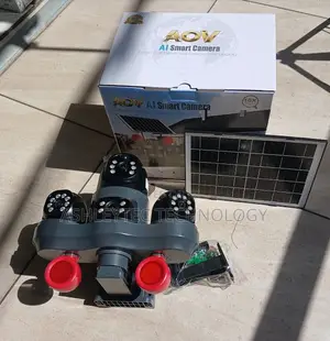 V380 Solar 4G CCTV Camera with Multi-View