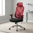 Ergonomic Office Chair - Red - 2