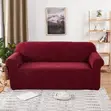 Maroon 3-Seater Sofa Cover - Brand New - 2