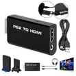 PS2 to HDMI Converter Adapter - 1080p Upscaling - 2