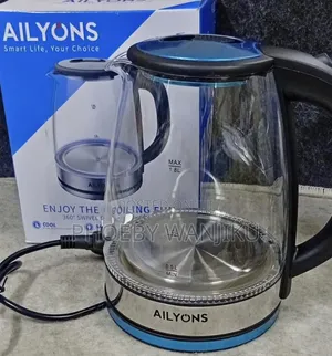 Ailyons Electric Kettle ya Glass 2L