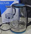 Ailyons Electric Kettle ya Glass 2L - 1